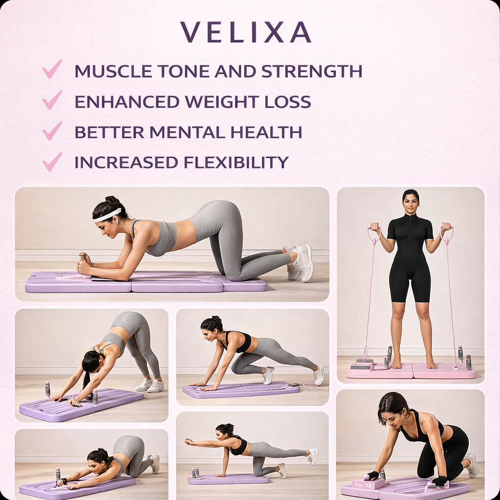 Velixa™ Pilates Reformer Set